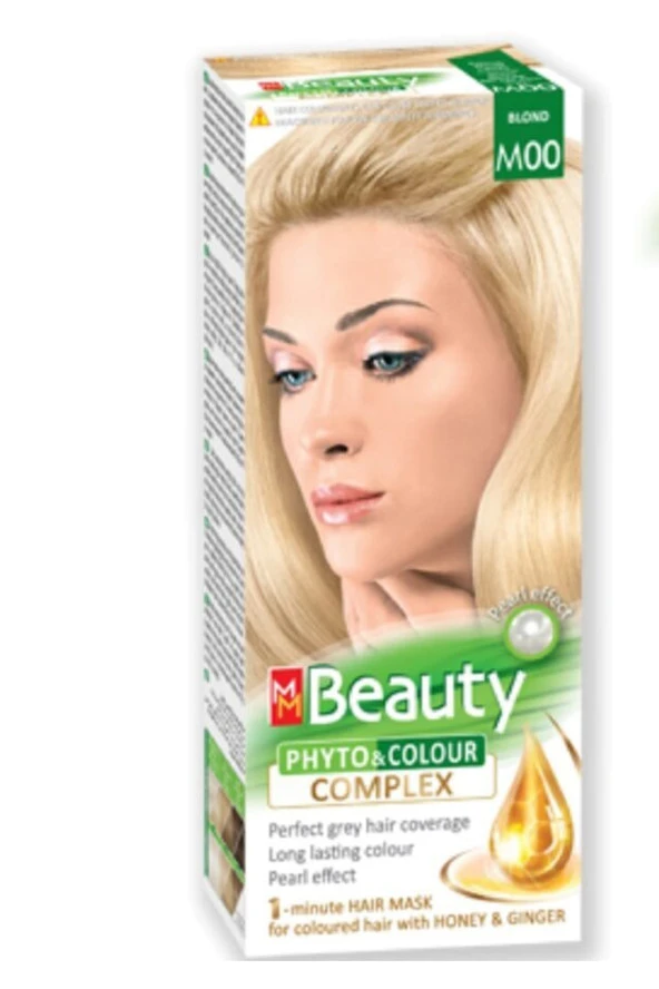 MM Beauty Saç Boyası M00 (saç Açıcı Blond ) Set Boya