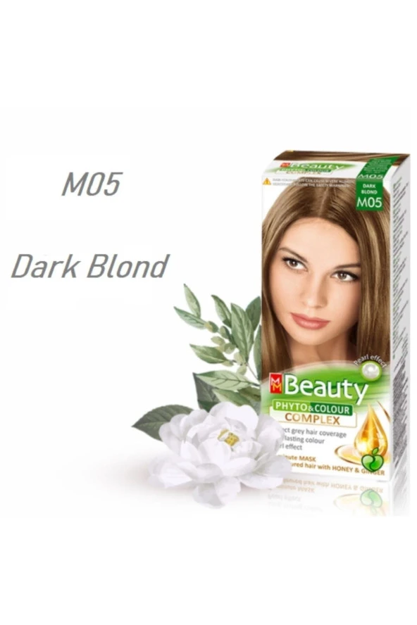 MM Beauty Saç Boyası M 05 (Koyu Kumral) Set Boya - Resim 2