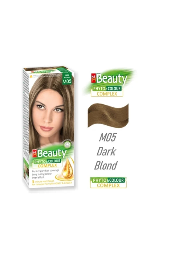 MM Beauty Saç Boyası M 05 (Koyu Kumral) Set Boya - Resim 3