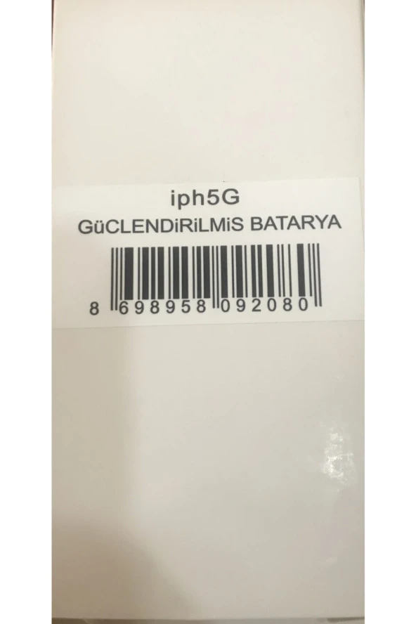 Iphone 5g Batarya