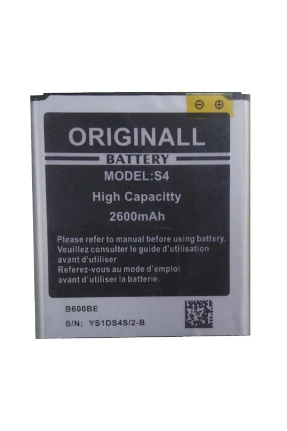 Orıgınall Samsung Galaxy S4 Batarya A Kalite 2600mah