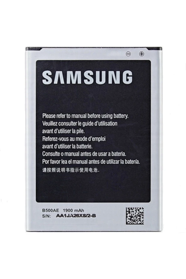 Day Orijinal Samsung Galaxy S4 Mini B500ae B500be Pil 1900mah I9192 I9195 I9190 I9198 J110 I435 I257