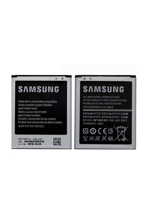 Galaxy S3 Mini Batarya 1500 Mah