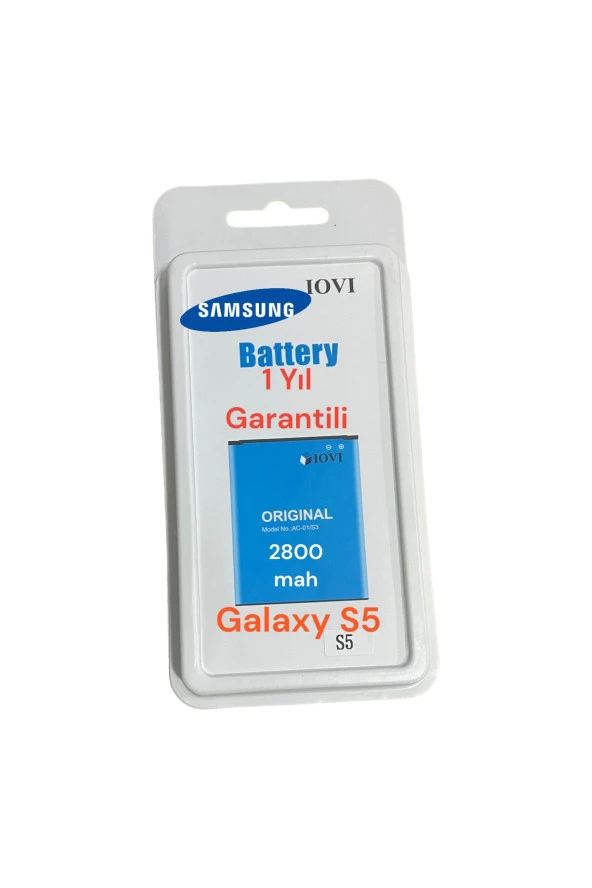 Samsung Galaxy S5 Batarya Pil Güçlendirilmiş Performans Garantili Servis Ürünü