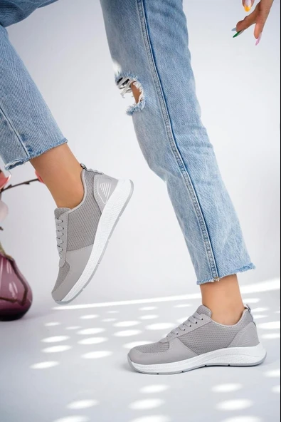 Albishoes Unisex Kadın Erkek Yazlık Hafif Rahat Yürüyüş Koşu Sneaker Unisex Spor Ayakkabı - 2