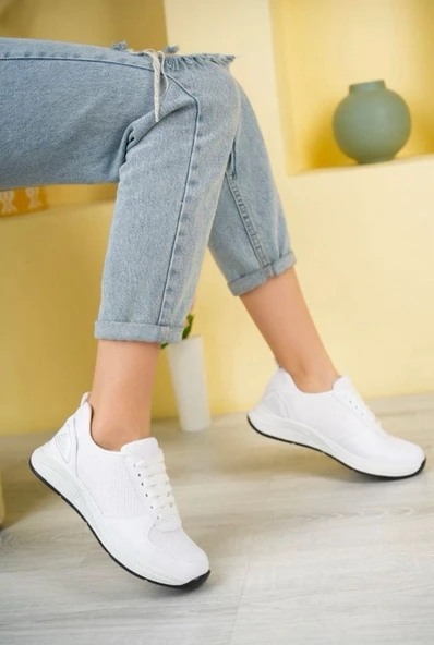 Albishoes Unisex Kadın Erkek Yazlık Hafif Rahat Yürüyüş Koşu Sneaker Unisex Spor Ayakkabı - 3
