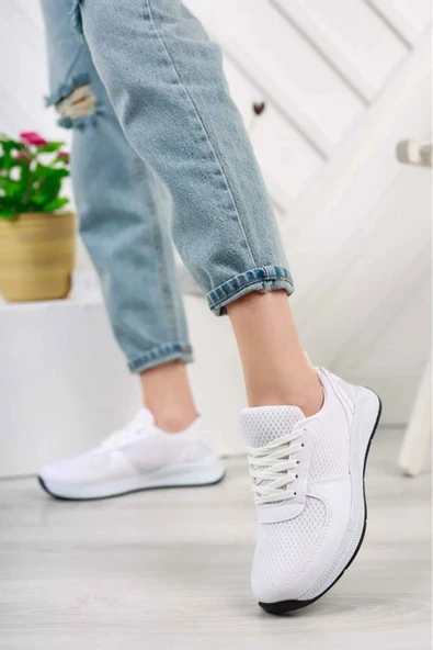 Albishoes Unisex Kadın Erkek Yazlık Hafif Rahat Yürüyüş Koşu Sneaker Unisex Spor Ayakkabı
