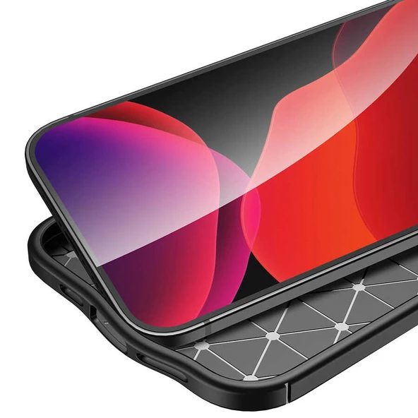 Vendas iPhone 13 Mini Deri Desenli Çift Katmanlı Premium Kılıf - 10