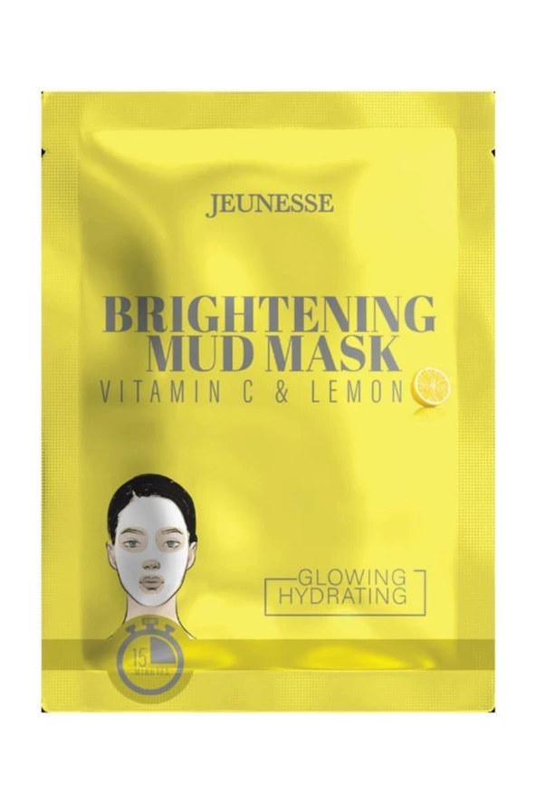 Jeunesse Vitamin C & Limon Özlü Aydınlatıcı Çamur Yüz Maskesi 15 G