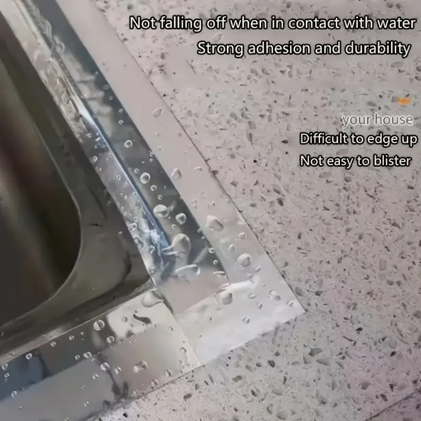 Alüminyum Soba boru Bandı Yüksek sıcaklığa ve Sızdırmazlığa dayanıklı (45x20metre Alüminyum Folyo) - Resim 3