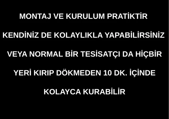 Elektrikli Sıcak Musluk Ani Su Isıtıcı Termal Şofben Musluk ASG-3K - 7