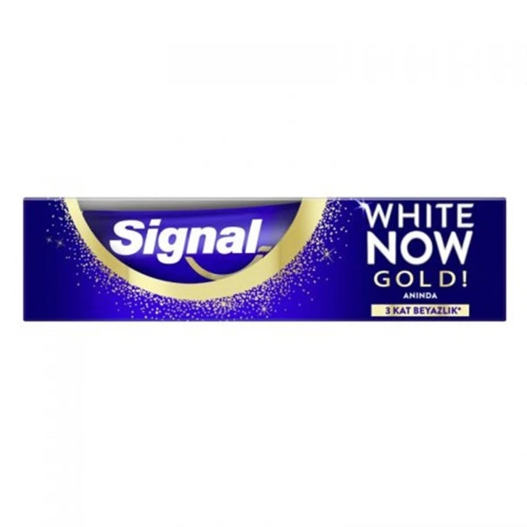 Signal White Now Gold Diş Macunu 75 Ml 8717163854655