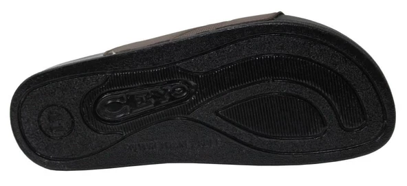 Ceyo Bermuda-M1 Kahve Ortapedik Erkek Terlik & Sandalet - 5