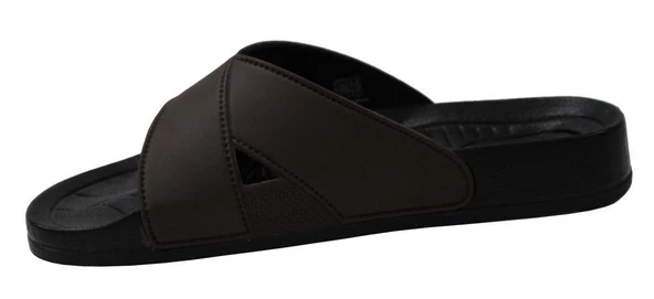 Ceyo Bermuda-M1 Kahve Ortapedik Erkek Terlik & Sandalet - 3