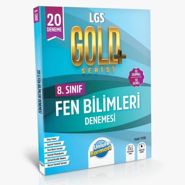 Ünlüler Karması 8. Sınıf Fen Bilimleri 20 Deneme