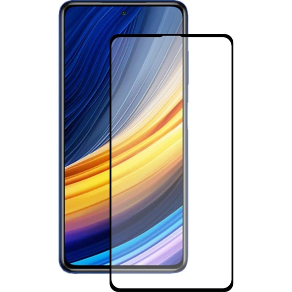 Vendas Xiaomi Poco X3 GT Tam Kaplama Fiber Nano Seramik Ekran Koruyucu