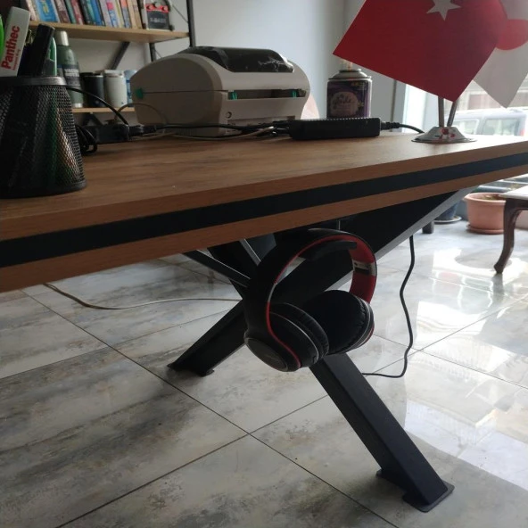 Masaya Takılan Oyuncu Kulaklık Standı Gamer Headset Stand Kulaklık Tutucu Askısı - 3