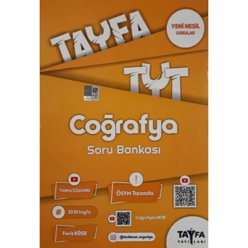 Tayfa TYT Coğrafya Soru Bankası (Yeni)