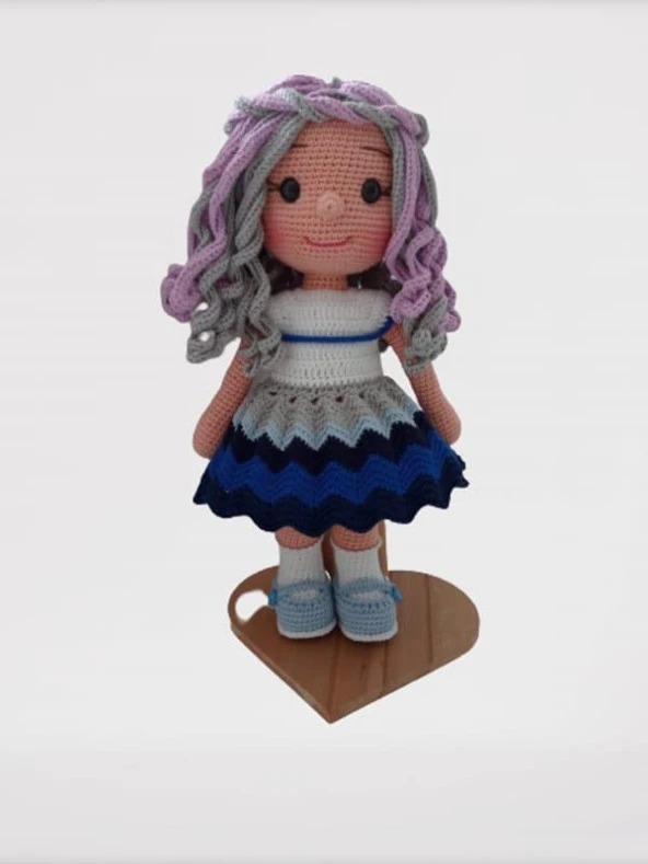 Nana Bebek Amigurumi Organik Oyuncak - 1