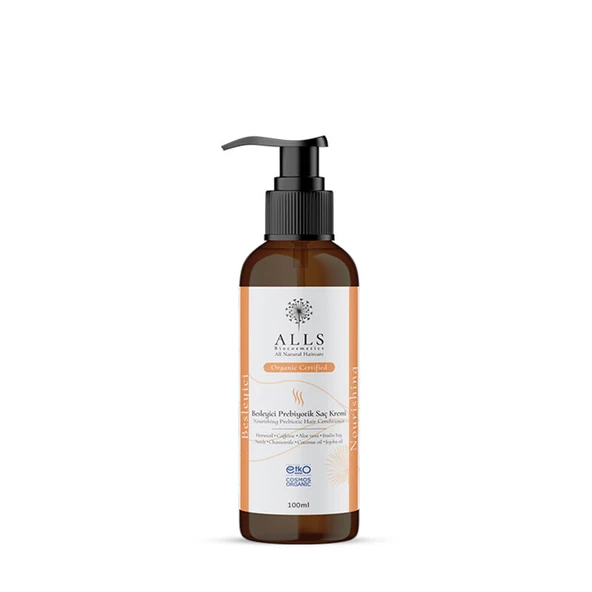 Alls Biocosmetics Organik Besleyici Prebiyotik Saç Kremi 100 ml ürün görseli