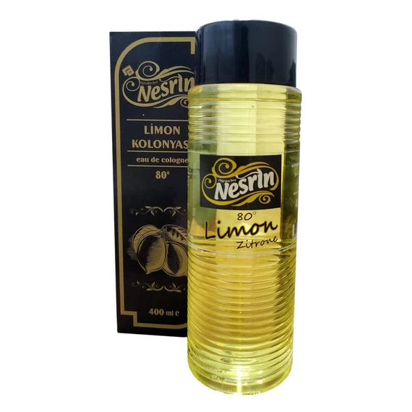 Nesrin Limon Kolonyası 80° Kutulu 400 ML - Eau De Cologne