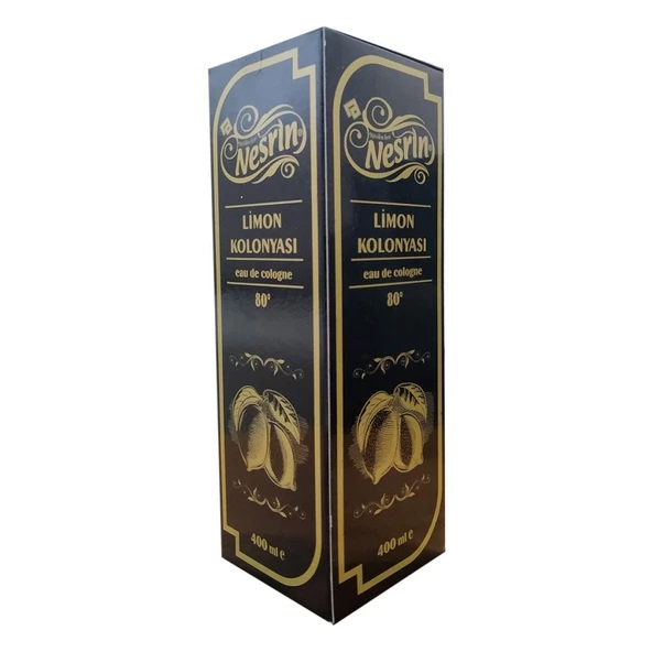 Nesrin Limon Kolonyası 80° Kutulu 400 ML - Eau De Cologne - 4