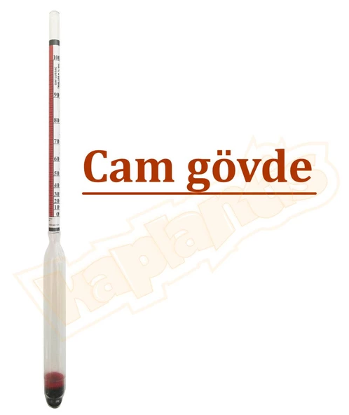 Eurodensimeter 0-100 20C Alkolmetre - 2
