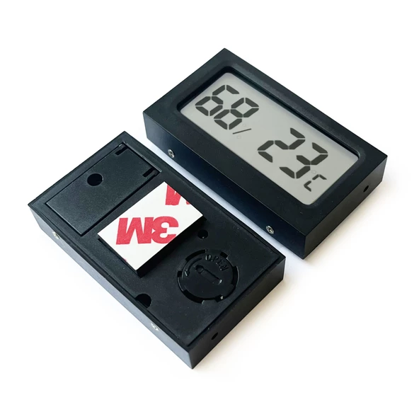 AEK-Tech Dijital Nem Ölçer Termometre (siyah) - 3