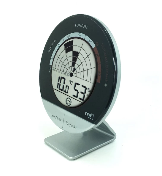 TFA Radar Dijital Kayıtlı Termometre Nem Ölçer - 3