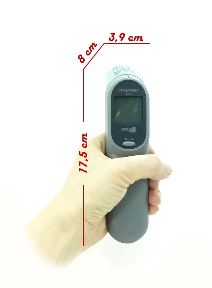 TFA Scantemp Kızılötesi Infrared Termometre -60 +500 - 3