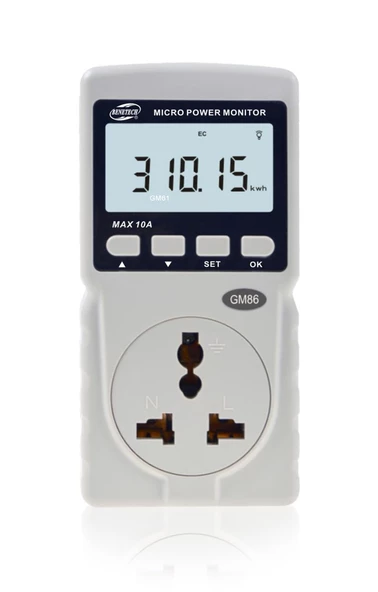 BENETECH GM86 Enerjimetre Watt Güç Ölçer