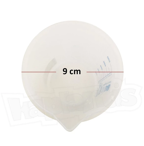 ISOLAB 500ml Ölçü Kabı Beher Mavi Skala - 3