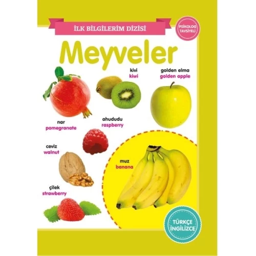 Meyveler - İlk Bilgilerim Dizisi