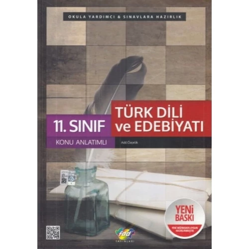 FDD 11. Sınıf Türk Dili ve Edebiyatı Konu Anlatımlı (Yeni)