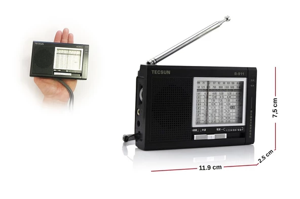 Tecsun R-911 Dünya Radyosu - 3