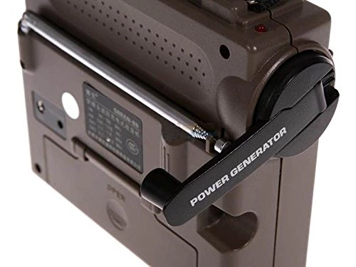 Tecsun GR-88 El Şarjlı Kurmalı Dünya Radyosu Fener Acil Durum - 5