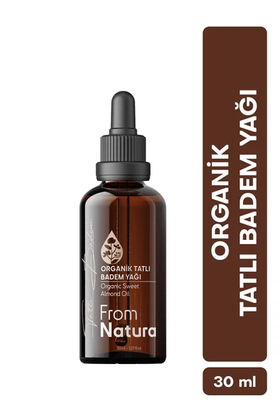 From Natura Organik Tatlı Badem Yağı 30 ml ürün görseli