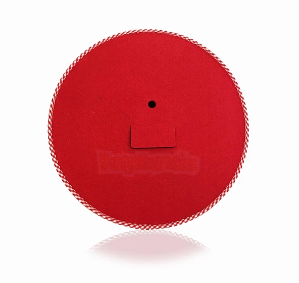 TFA Keçe Kalpli Duvar Saati Kırmızı - 2