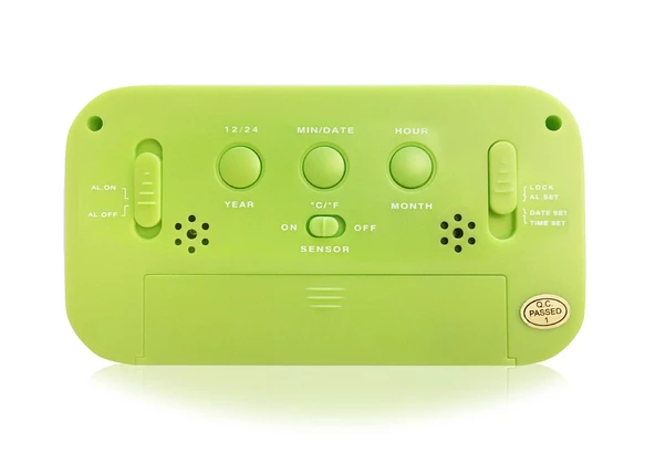 Diwu Optik Masaüstü Saat Takvim Termometre Yeşil - 4