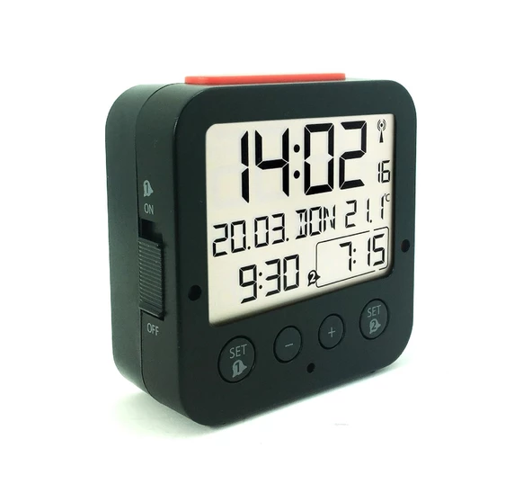 TFA Bingo Işık Sensörlü Ekran Aydınlatmalı Alarmlı Dijital Saat - 2