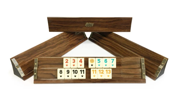 Star Elit Okey Takımı Deri Kilitli Kutu - 2