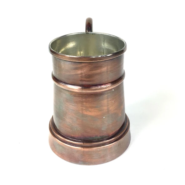 Shark Anatolia Debito Bakır Kupa Bardak Mug Oksit - 5