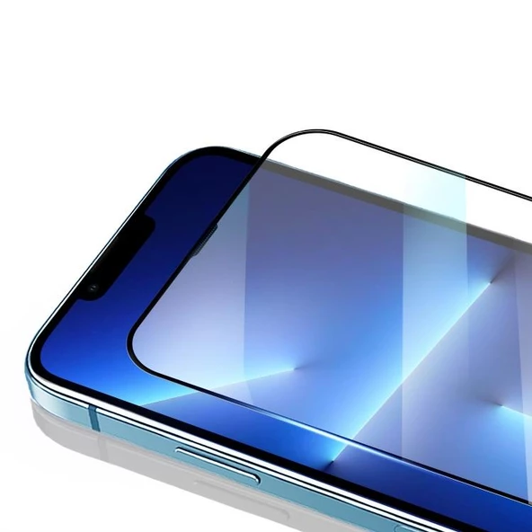 Vendas iPhone 13 Pro Full Glass Anti-Dust Ahize korumalı Cam Ekran Koruyucu - 5