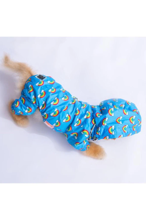 Pawstar Köpek İrides Tulum Yağmurluk L Sırt33cm Göğüs46cm Boyun30cm - 2