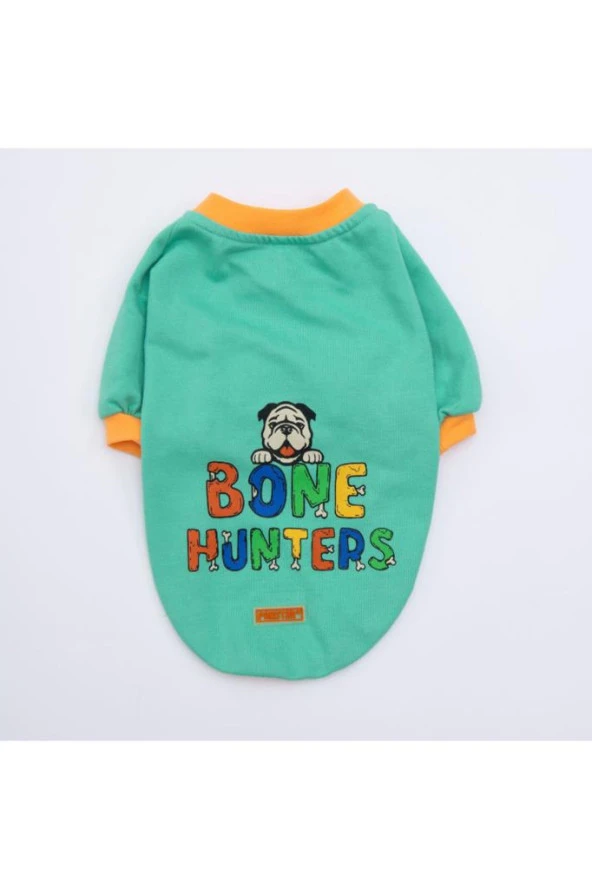 Pawstar Kedi ve KÜÇÜK Köpek Mint Bone Hunter Sweat XL Sırt38cm Göğüs55cm Boyun34cm - 3