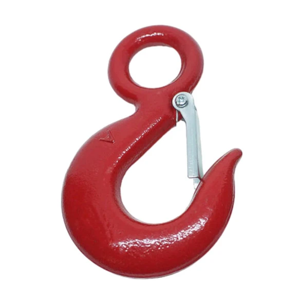 Kuşgöz Oval 1 Tonluk Kanca Yük Taşıma Kaldırma Ekipman Aparat Şantiye Vinç Paslanmaz Çelik Kanca - 2