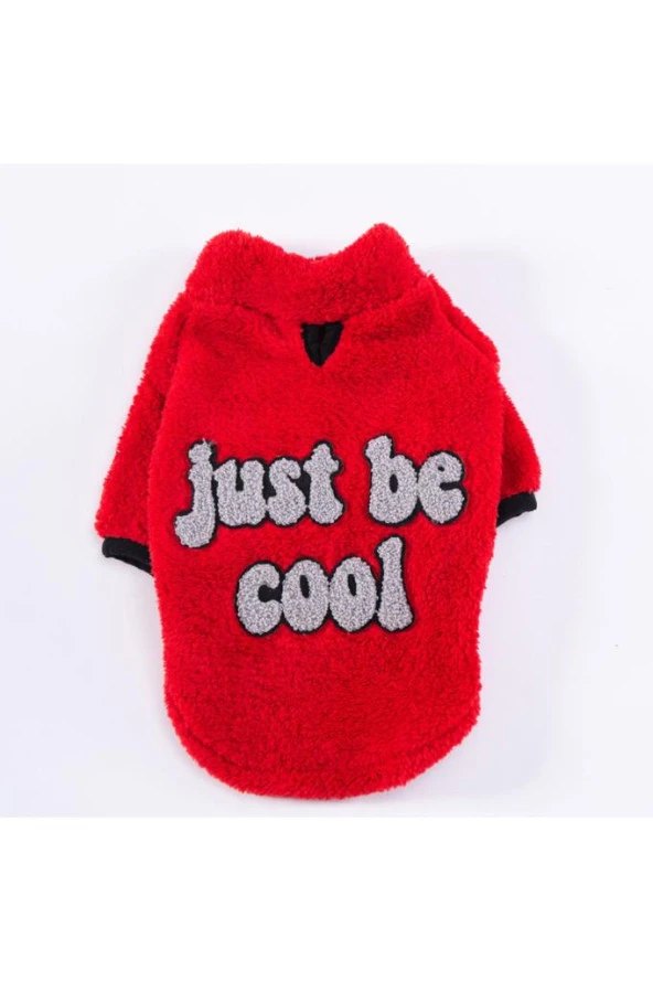 Pawstar Kedi ve KÜÇÜK Köpek Red Just Sweat M Sırt28cm Göğüs41cm Boyun26cm - 3