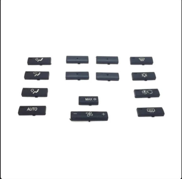 BMW E39 VE X5 E53 KLİMA DÜĞMESİ KOMPLE SET ürün görseli