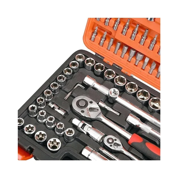 108 PARÇA LOKMA TAKIMI PROFESYONEL 1/2-1/4 - 3