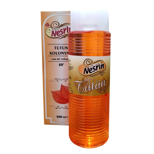 Nesrin Kutulu Tütün Kolonyası 60 Derece 400 ML  Eau De Cologne
